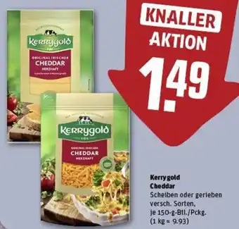 REWE Kerrygold Cheddar Angebot