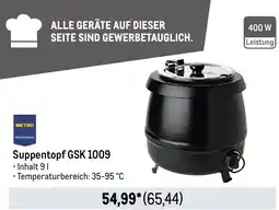 METRO METRO PROFESSIONAL Suppentopf GSK 1009 Angebot