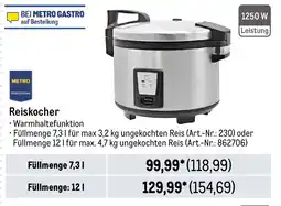 METRO METRO PROFESSIONAL Reiskocher Angebot