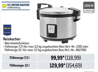 METRO METRO PROFESSIONAL Reiskocher Angebot