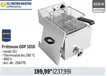 METRO METRO PROFESSIONAL Fritteuse GDF 1010 Angebot