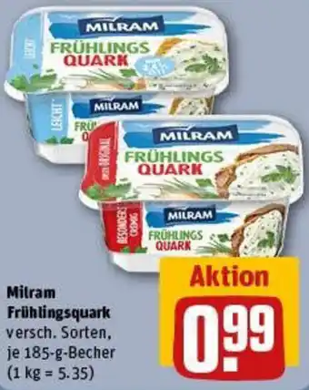 REWE Milram Frühlingsquark Angebot