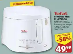 Combi Tefal Fritteuse Maxi Fry FF1000 Angebot