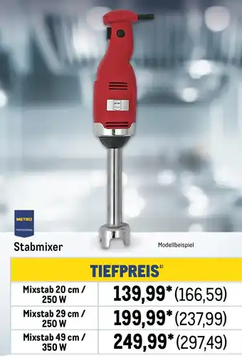 METRO METRO PROFESSIONAL Stabmixer Angebot