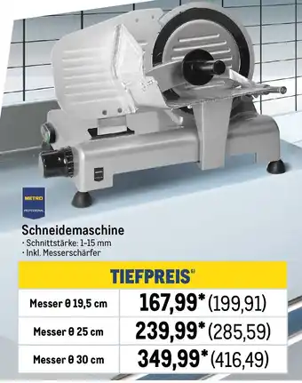 METRO METRO PROFESSIONAL Schneidemaschine Angebot