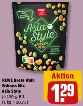 REWE REWE Beste Wahl Erdnuss Mix Asia Style Angebot