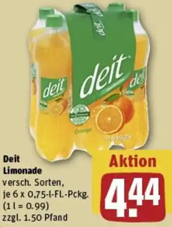 REWE Deit Limonade Angebot