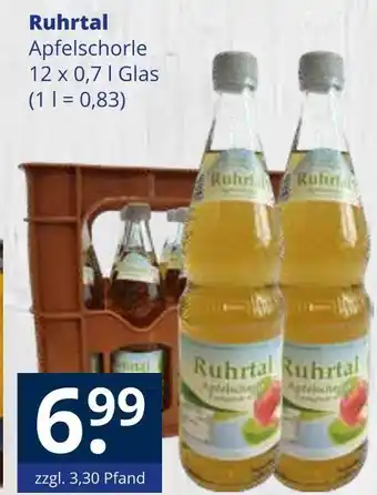 Getränkewelt Ruhrtal apfelschorle Angebot