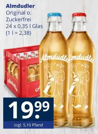 Getränkewelt Almdudler original oder zuckerfrei Angebot