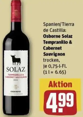 REWE Osborne Solaz Tempranillo & Cabernet Sauvignon Angebot