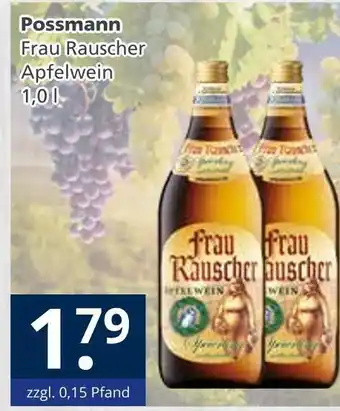 Getränkewelt Possmann frau rauscher apfelwein Angebot