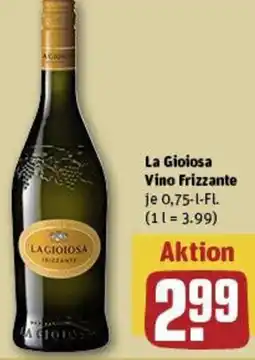 REWE La Gioiosa Vino Frizzante Angebot