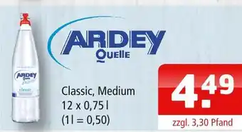 Getränke Oase Ardey quelle classic, medium Angebot