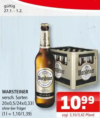 Getränke Oase Warsteiner warsteiner Angebot