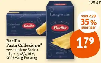 tegut Barilla pasta collezione Angebot