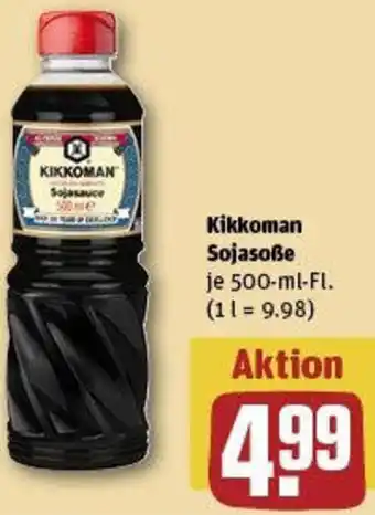 REWE Kikkoman Sojasoẞe Angebot