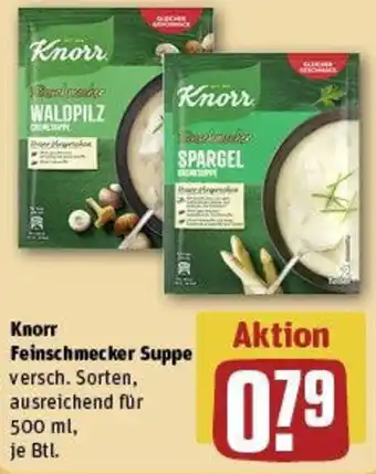 REWE Knorr Feinschmecker Suppe Angebot