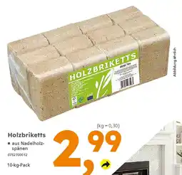 Globus Baumarkt Holzbriketts Angebot