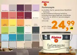 Globus Baumarkt Alpina Farbrezepte Angebot