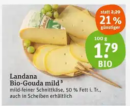 tegut Landana bio-gouda mild Angebot