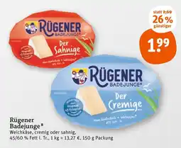 tegut Rügener badejunge weichkäse Angebot