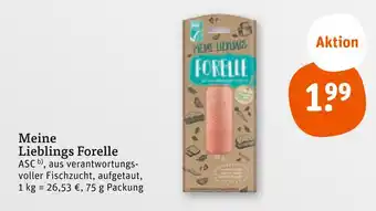 tegut Meine lieblings forelle Angebot