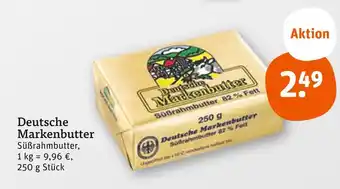 tegut Deutsche markenbutter süßrahmbutter Angebot