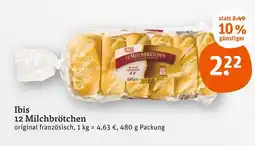 tegut Ibis 12 milchbrötchen Angebot