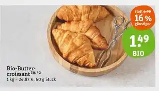 tegut Bio-butter-croissant Angebot