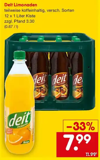 Netto Getränke Discount Deit Limonaden Angebot