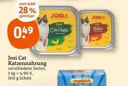 tegut Josi cat katzennahrung Angebot