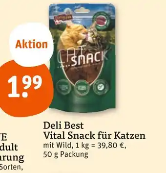 tegut Deli best vital snack für katzen Angebot