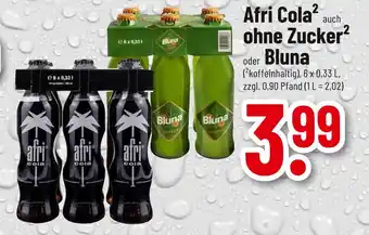 trinkgut Afri cola afri cola, ohne zucker, bluna Angebot