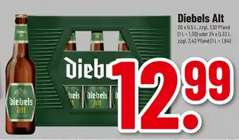 trinkgut Diebels diebels alt Angebot