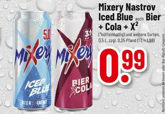 trinkgut Mixery nastrov iced blue auch bier + cola + x Angebot