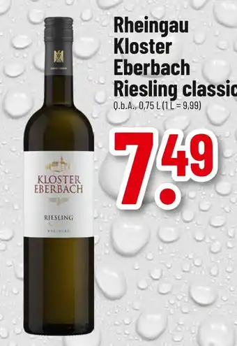 trinkgut Kloster eberbach riesling classic Angebot