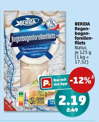 PENNY Berida regenbogenforellenfilets Angebot