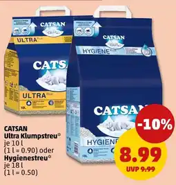 PENNY Catsan ultra klumpstreu oder hygienestreu Angebot