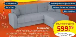 ROLLER Eckgarnitur Angebot