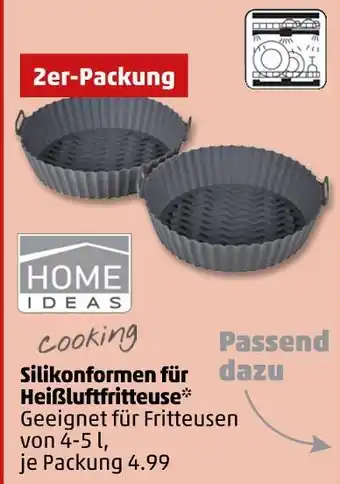 PENNY Home ideas silikonformen für heißluftfritteuse Angebot