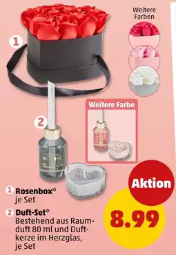 PENNY Rosenbox oder duft-set Angebot