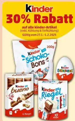 PENNY Kinder 30% rabatt Angebot