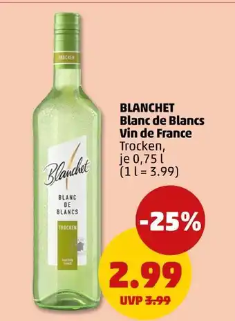 PENNY Blanchet blanc de blancs vin de france Angebot