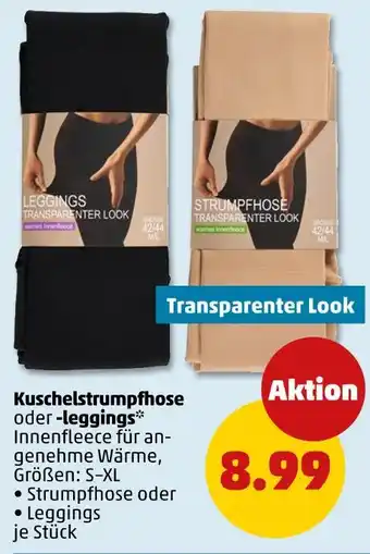 PENNY Kuschelstrumpfhose oder -leggings Angebot