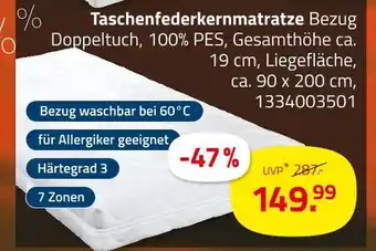 ROLLER Taschenfederkernmatratze Angebot