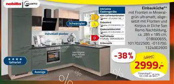 ROLLER Nobilia einbauküche Angebot