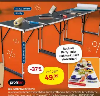 ROLLER Profitan alu-mehrzwecktische Angebot