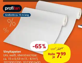 ROLLER Profitan vinyltapeten Angebot