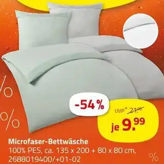 ROLLER Microfaser-bettwäsche Angebot