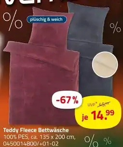 ROLLER Teddy fleece bettwäsche Angebot